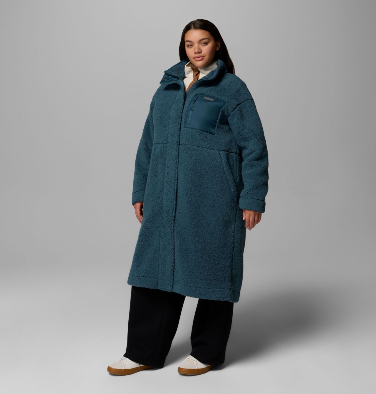 Manteau pleine longueur Winter Warmth pour femmes – Grandes tailles 4