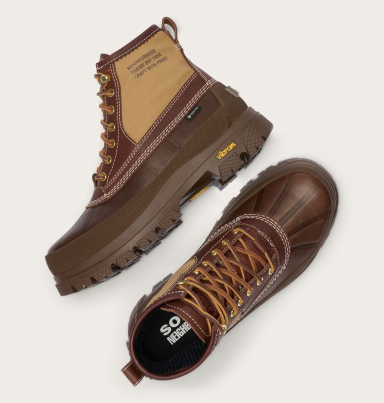 Botte SOREL x NEIGHBORHOOD Daystorm Horizon GTX Homme, Color: Dark Amber, Sea Salt, image 5