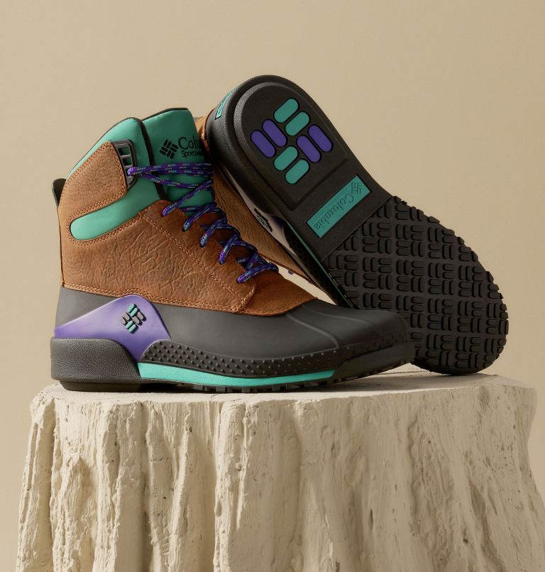 Men's Bugaboot 1 Limited Edition Waterproof Winter Boots, Color: Elk, Waterfall, image 15