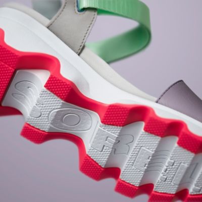 Detail shot of the Vibe Kinetic Sandal
