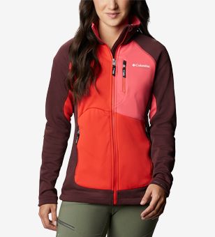 columbia titanium red jacket