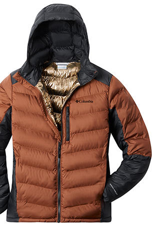 A jacket with Omni-Heat Infinity technology. 