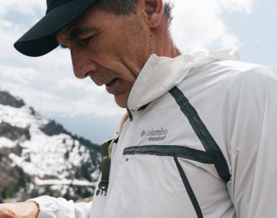 Mike Horn wearing the OutDry Ex™ Lightweight Shell Jacket