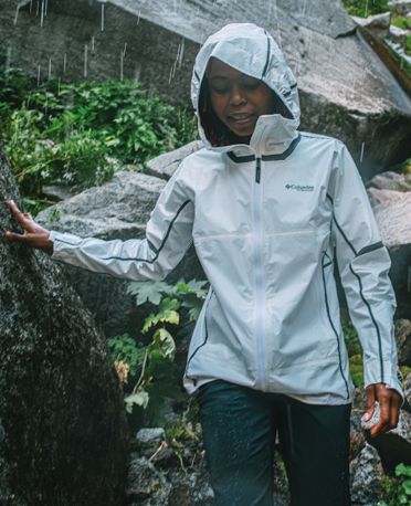 Columbia Titanium Omni-Shield Waterproof Rain Coat