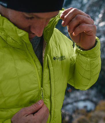 Lime green columbia jacket new arrivals
