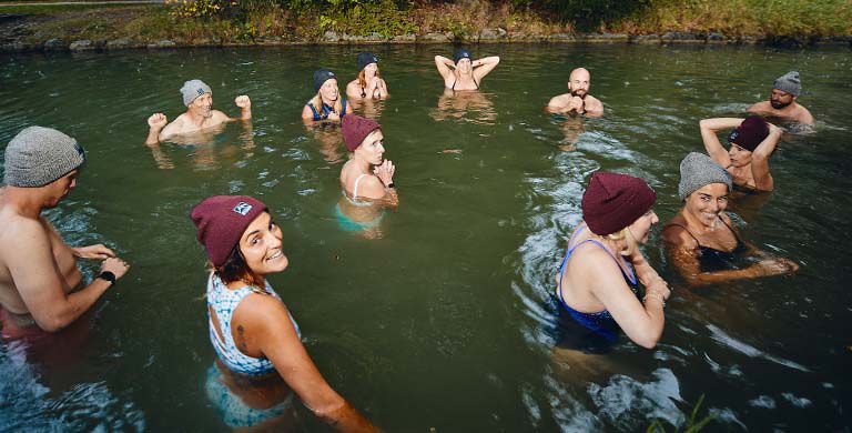 What does it take to regularly sink your body into freezing cold water and ice? Well, it’s certainly not for those who don’t enjoy pushing themselves outside of their comfort zone.