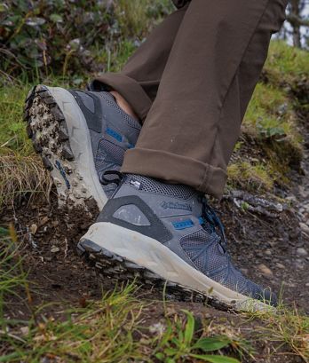 Columbia PEAKFREAK II OUTDRY - Zapatillas de senderismo - monument/wild  fuchsia/gris claro 