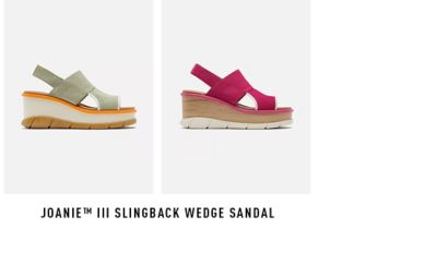 Joanie III Slingback Wedge Sandal