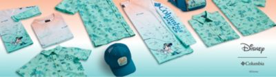 Laydown of all the styles included in the Disney PFG collection.