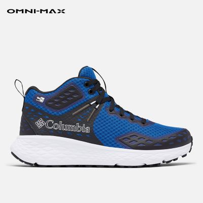 Close-up of a mens shoe with Omni-Max. 