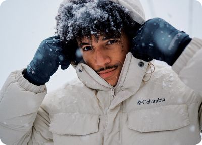 A man out exploring in bestselling Columbia gear.