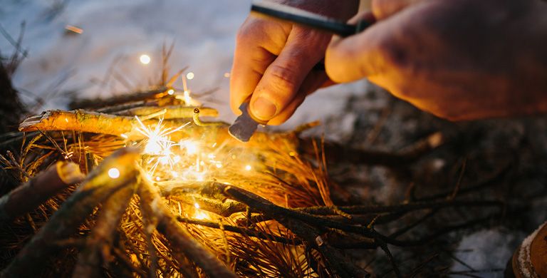 Learn expert technique, tips and tricks for building a campfire.