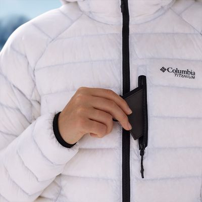 Columbia titanium white jacket hotsell