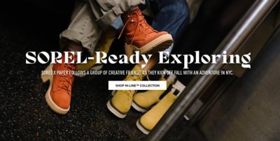 SOREL-Ready Exploring. Sorel X Paper follows a group of creative friends as they kick off fall with an adventure in NYC.