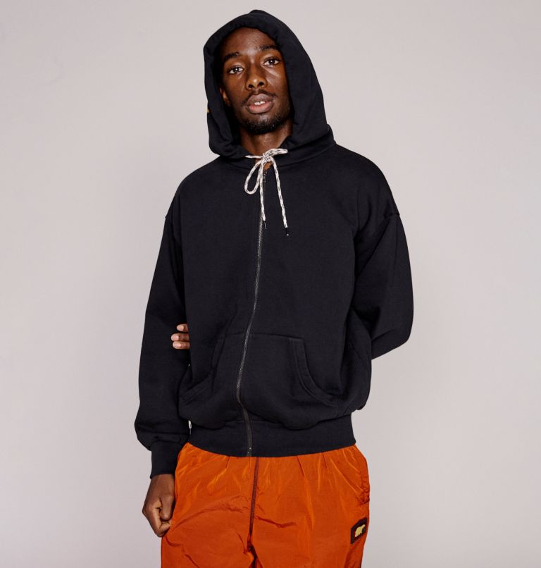 Unisex SOREL X Aries Premium Zip Through Hoodie, Color: Black, image 3