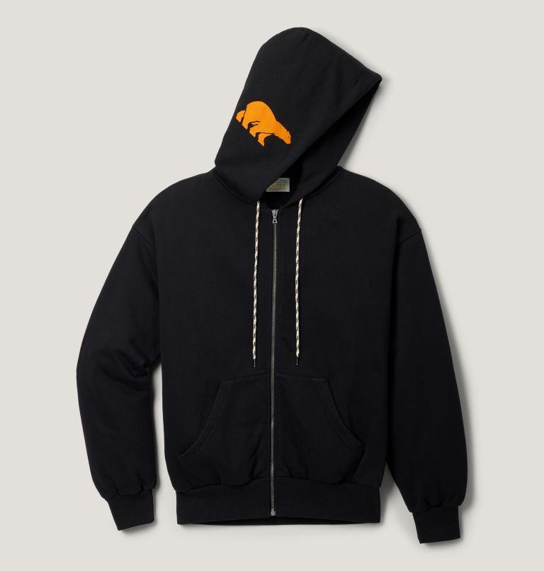Unisex SOREL X Aries Premium Zip Through Hoodie, Color: Black, image 1