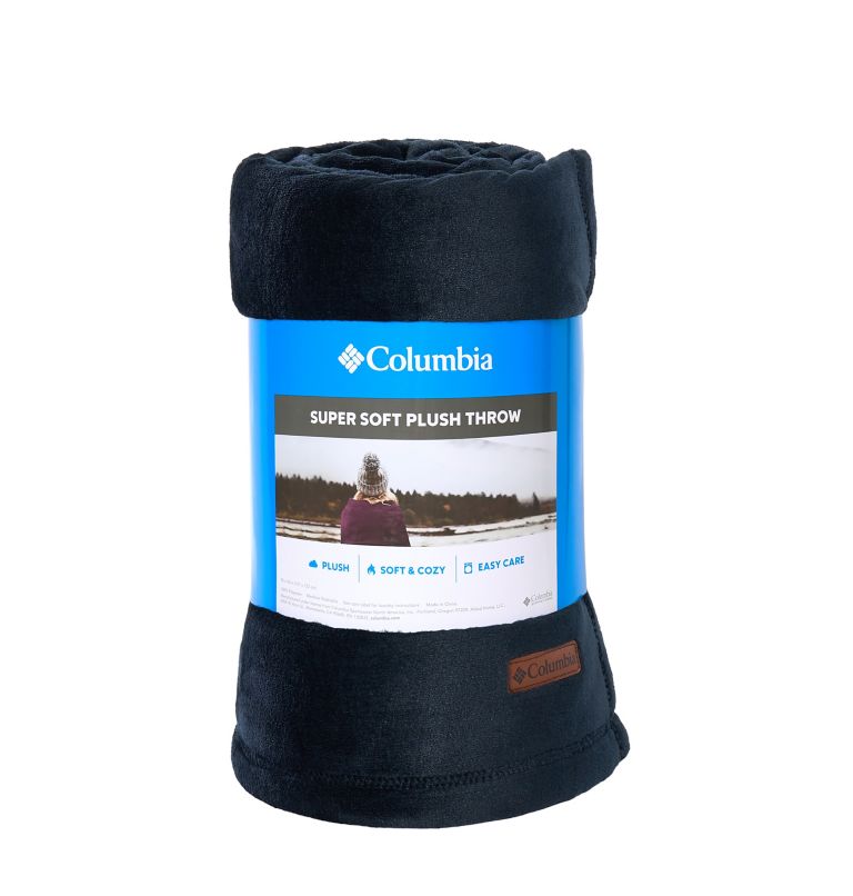 Columbia Plush Throw, Color: Black, image 4