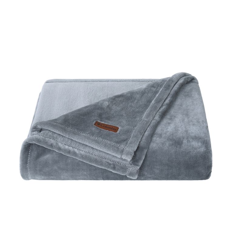 Columbia plush throw blanket sale