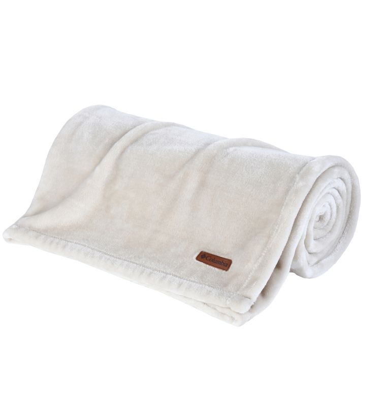 Columbia Plush Throw, Color: DARK STONE, image 3