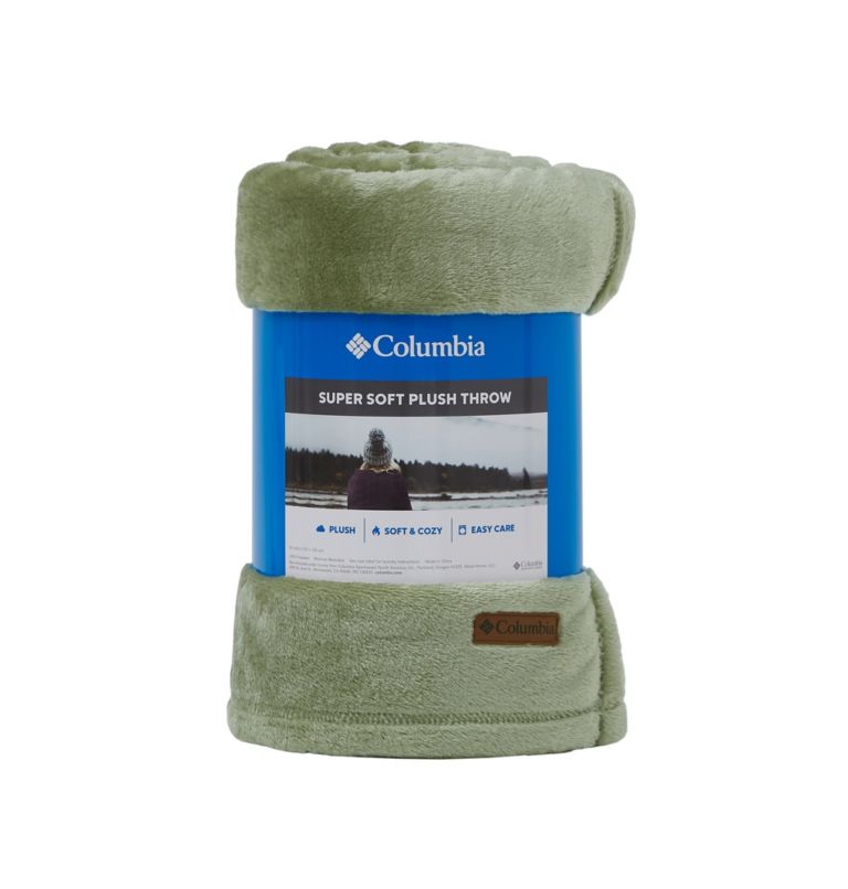 Columbia Plush Throw, Color: SAFARI, image 3