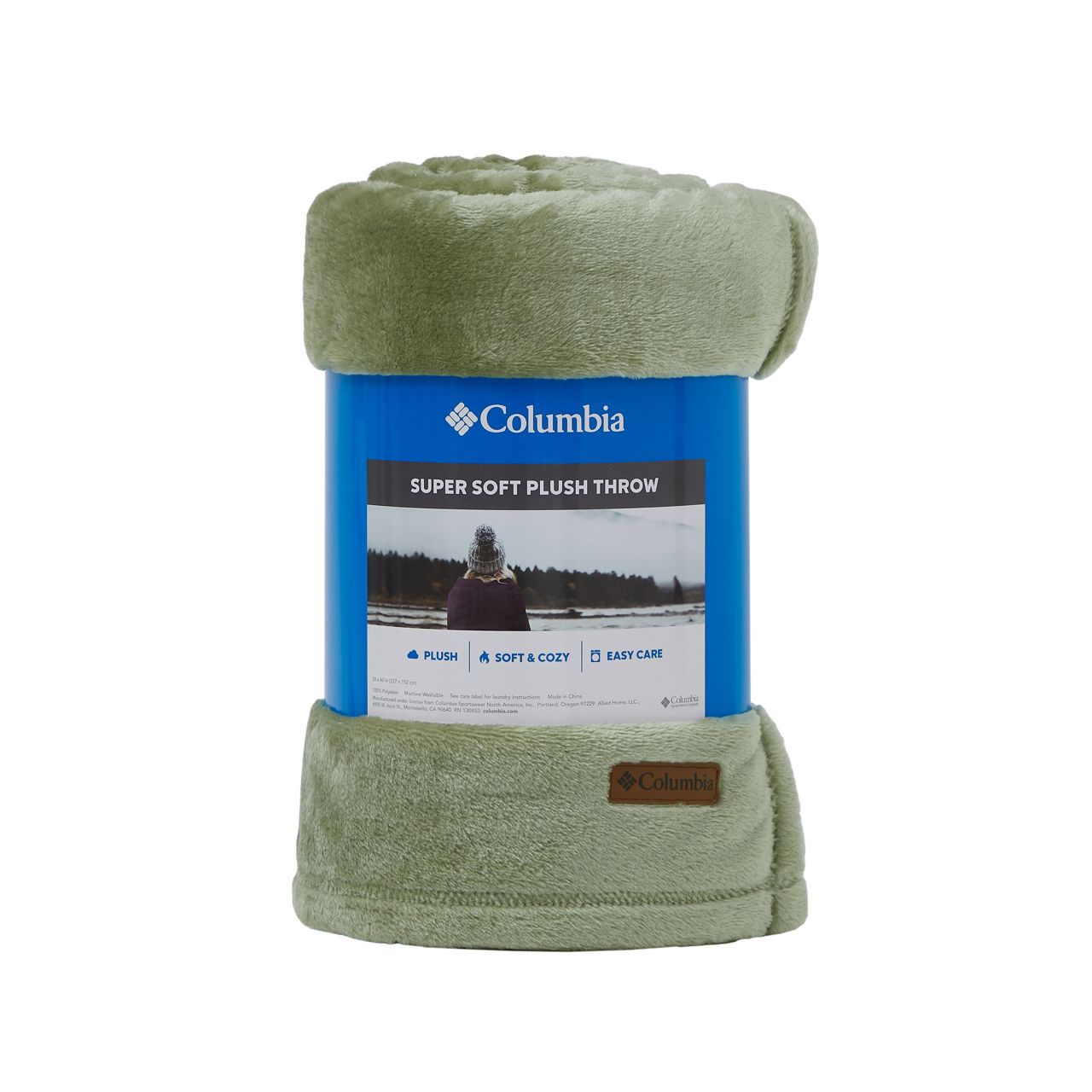 Columbia Plush Throw 3