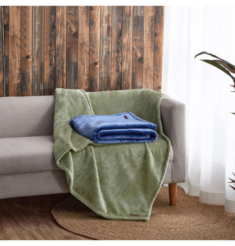 Columbia Plush Throw, Color: SAFARI, image 4