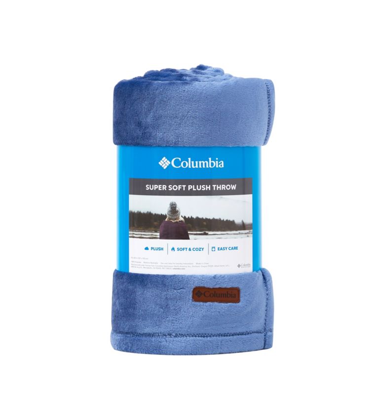 Columbia Plush Throw, Color: EVE, image 3