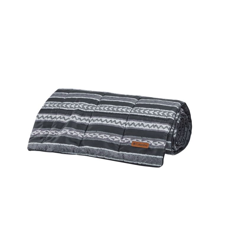 Packable Down Alt Throw, Color: BEACHED BLACK, image 1