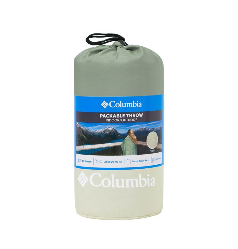 Packable Down Alt Throw, Color: SAFARI CHALK, image 6