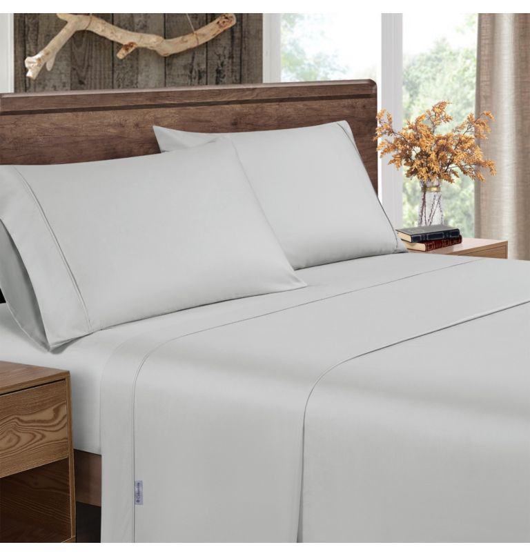 Omni-Wick Cotton Percale Sheet Set - Queen, Color: Earl Grey, image 5