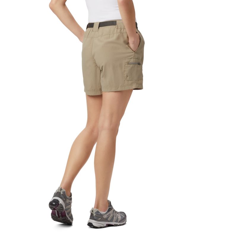 Women's Sandy River Cargo Shorts, Color: Tusk, image 2