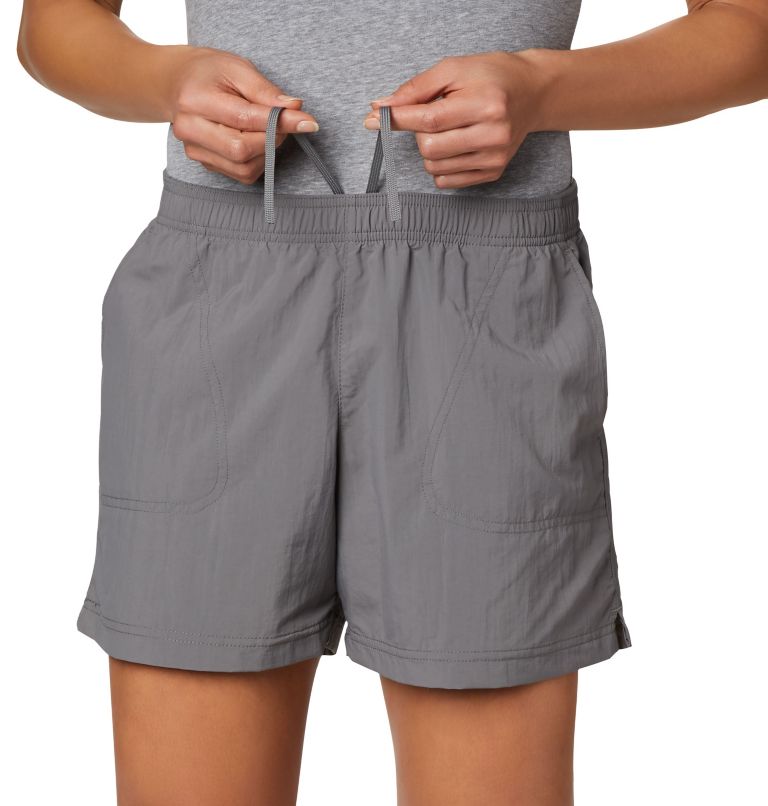 Thumbnail: Women's Sandy River Shorts, Color: City Grey, image 4