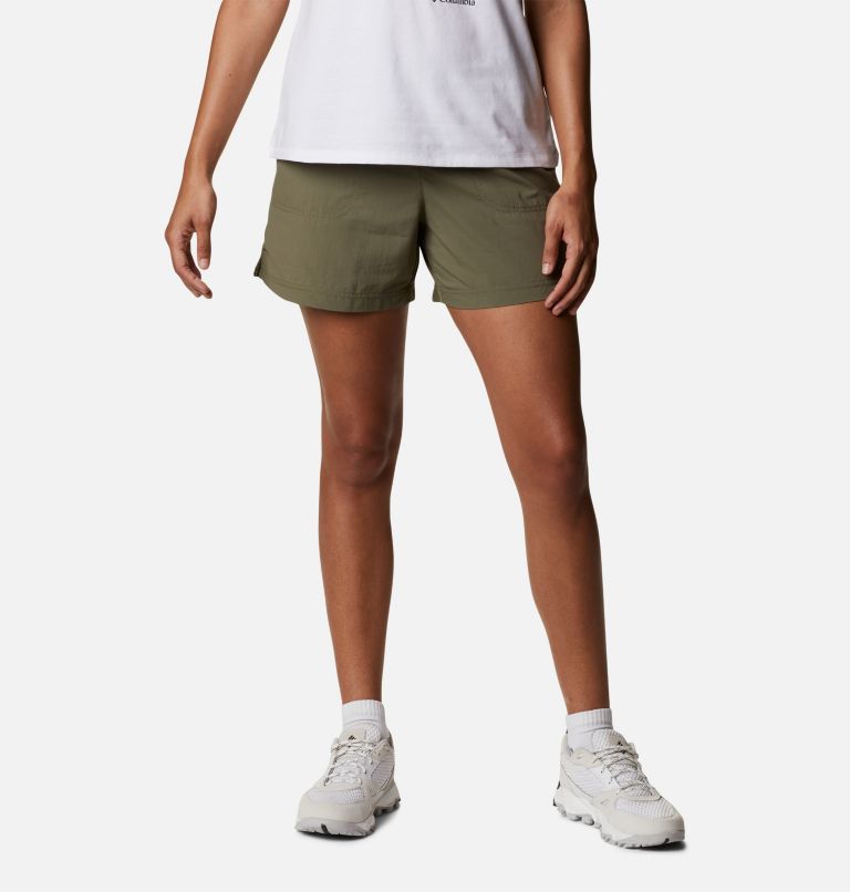 Women's Sandy River Shorts, Color: Stone Green