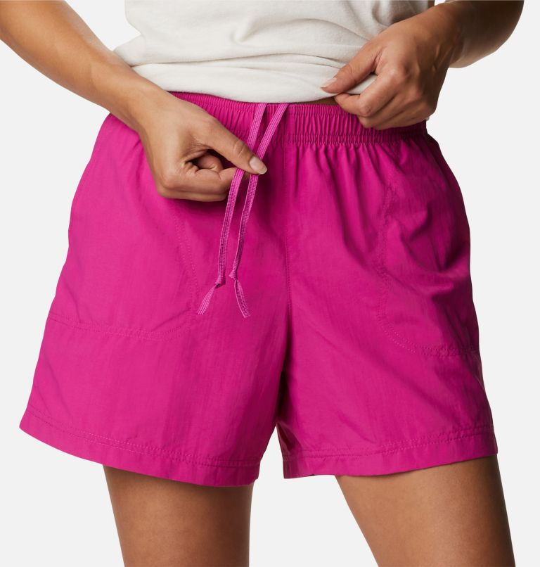 Thumbnail: Women's Sandy River Shorts, Color: Wild Fuchsia, image 4