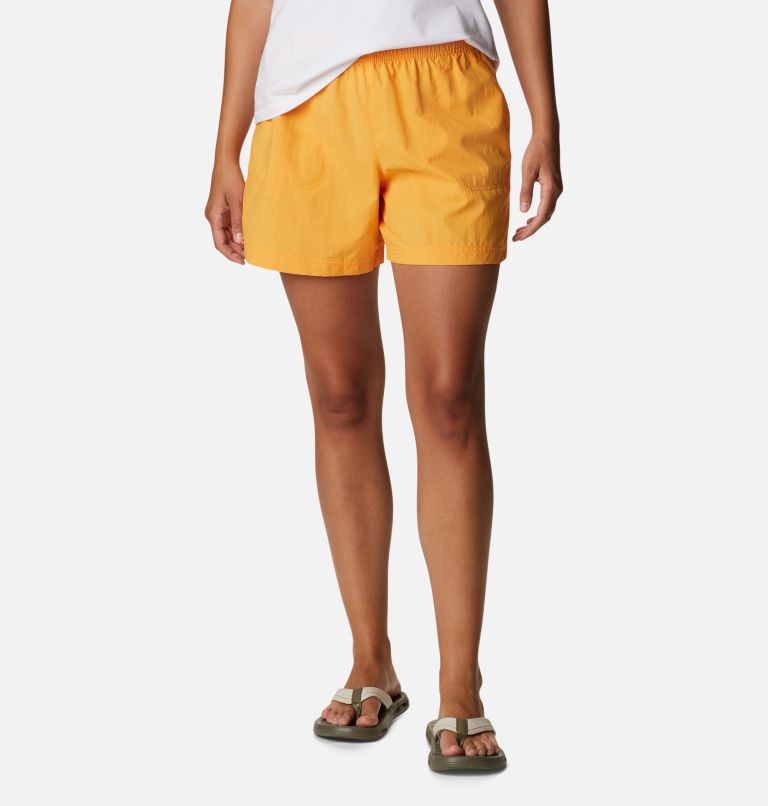 Thumbnail: Women's Sandy River Shorts, Color: Mango, image 1
