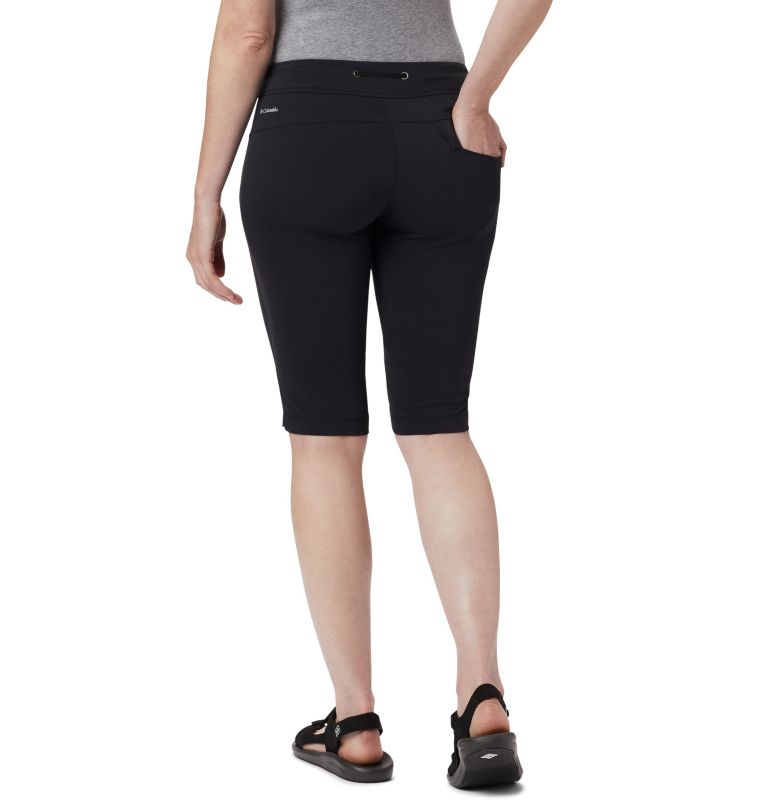 Thumbnail: Women's Anytime Outdoor Long Shorts, Color: Black, image 2