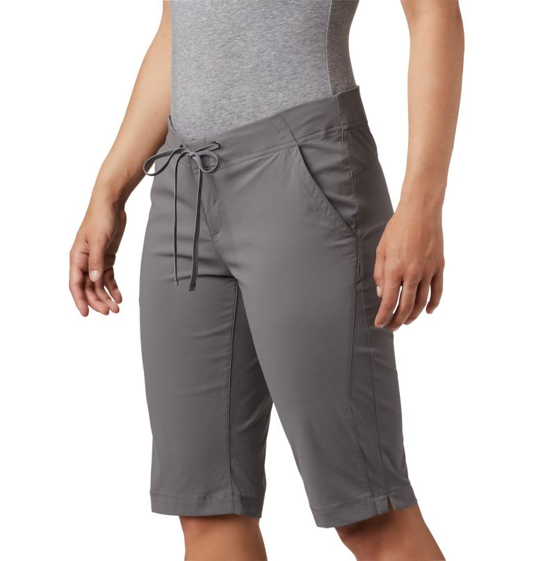 Women's Anytime Outdoor Long Shorts, Color: City Grey