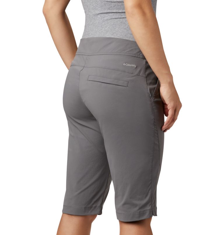 Women's Anytime Outdoor Long Shorts, Color: City Grey, image 5