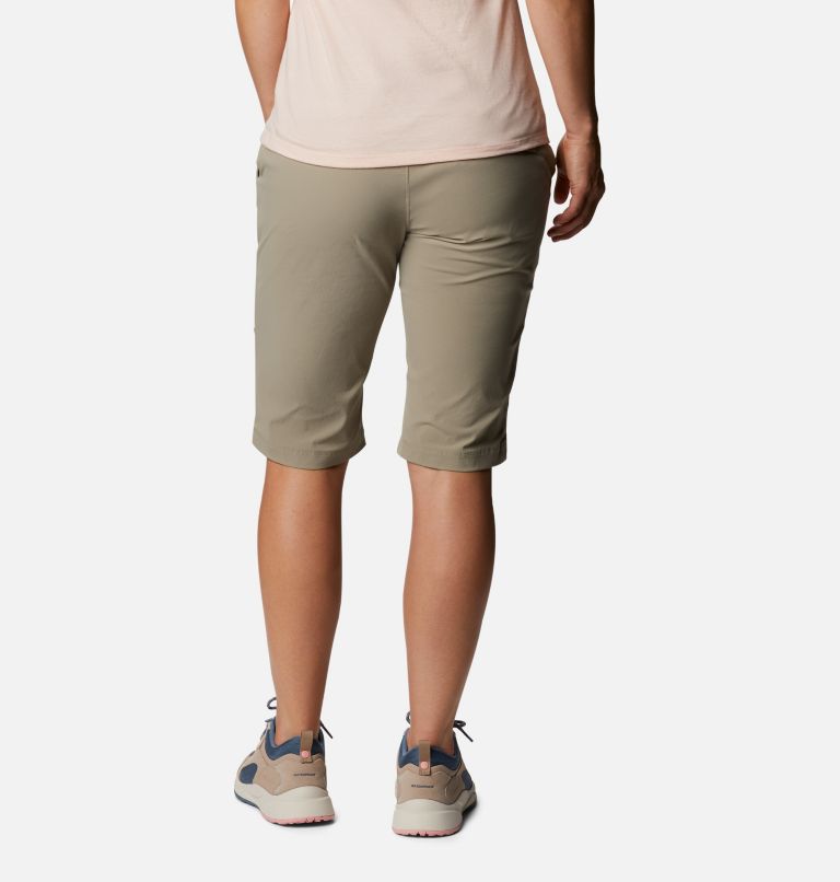 Women's Anytime Outdoor Long Shorts, Color: Tusk, image 2