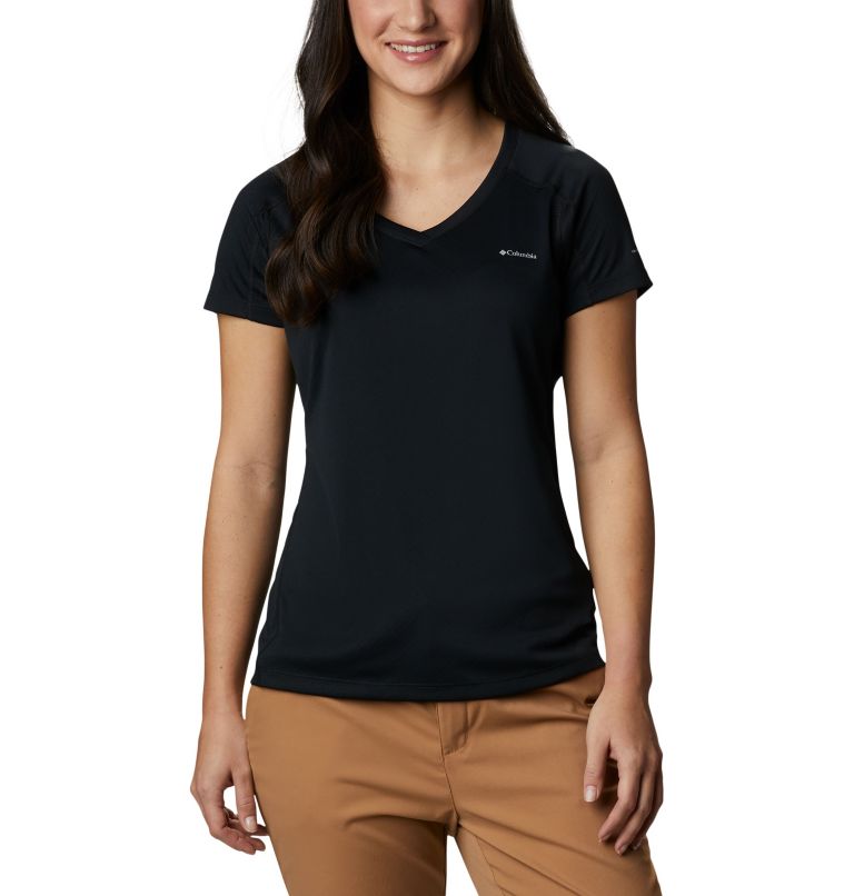 Women's Zero Rules Short Sleeve Shirt, Color: Black