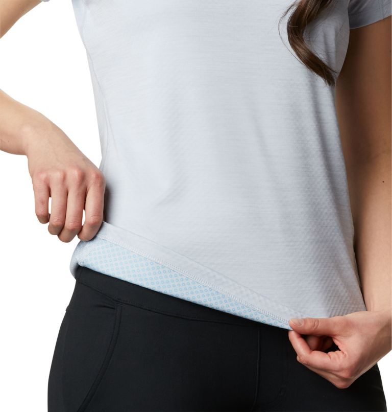 Thumbnail: Zero Rules technisches T-Shirt für Frauen, Color: Cirrus Grey Heather, image 5