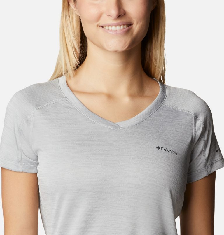 Thumbnail: Women's Zero Rules Technical T-Shirt, Color: Columbia Grey Heather, image 4