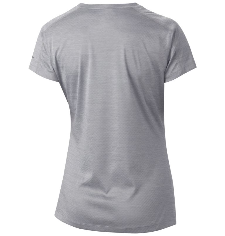 Women's Zero Rules Technical T-Shirt, Color: Columbia Grey Heather, image 2