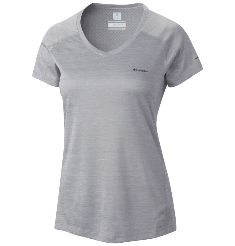 Women's Zero Rules Technical T-Shirt, Color: Columbia Grey Heather, image 1