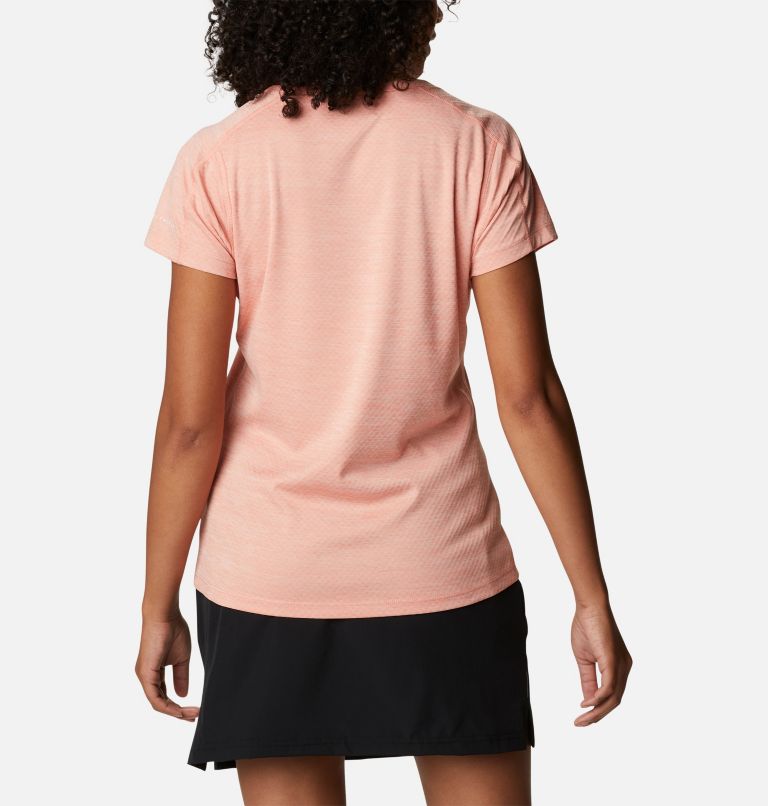 Thumbnail: Women's Zero Rules Technical T-Shirt, Color: Coral Reef Heather, image 2
