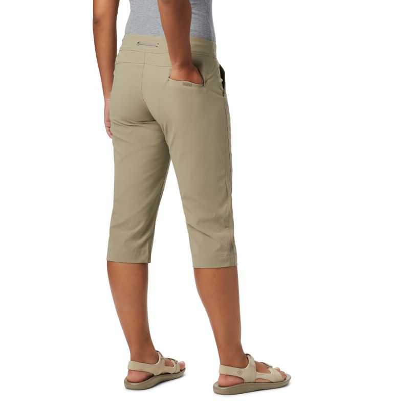 Women’s Anytime Outdoor Capris, Color: Tusk, image 4
