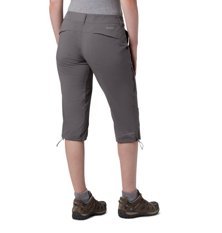Thumbnail: Women's Saturday Trail II Knee Pants, Color: City Grey, image 2