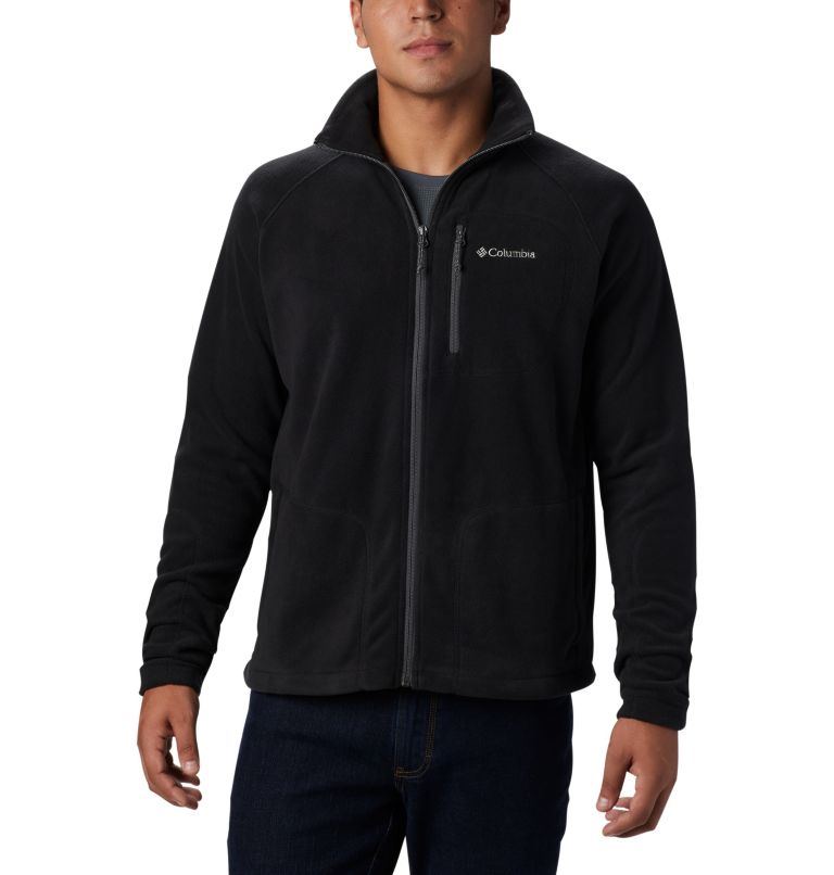 Men’s Fast Trek II Fleece Jacket, Color: Black, image 1