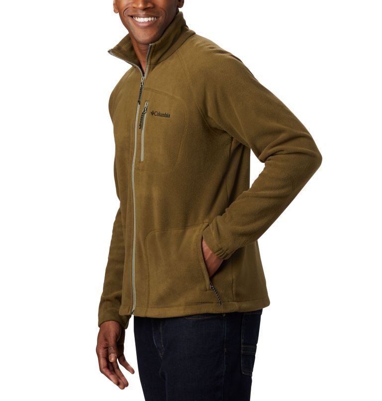 Men’s Fast Trek II Fleece Jacket, Color: New Olive, image 3
