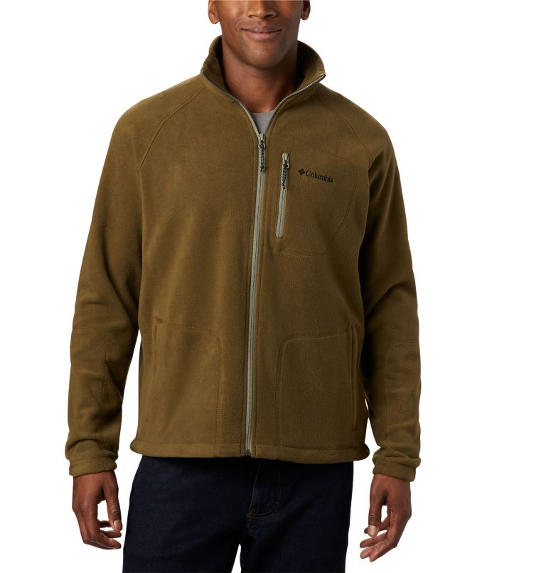 Thumbnail: Men’s Fast Trek II Fleece Jacket, Color: New Olive, image 1